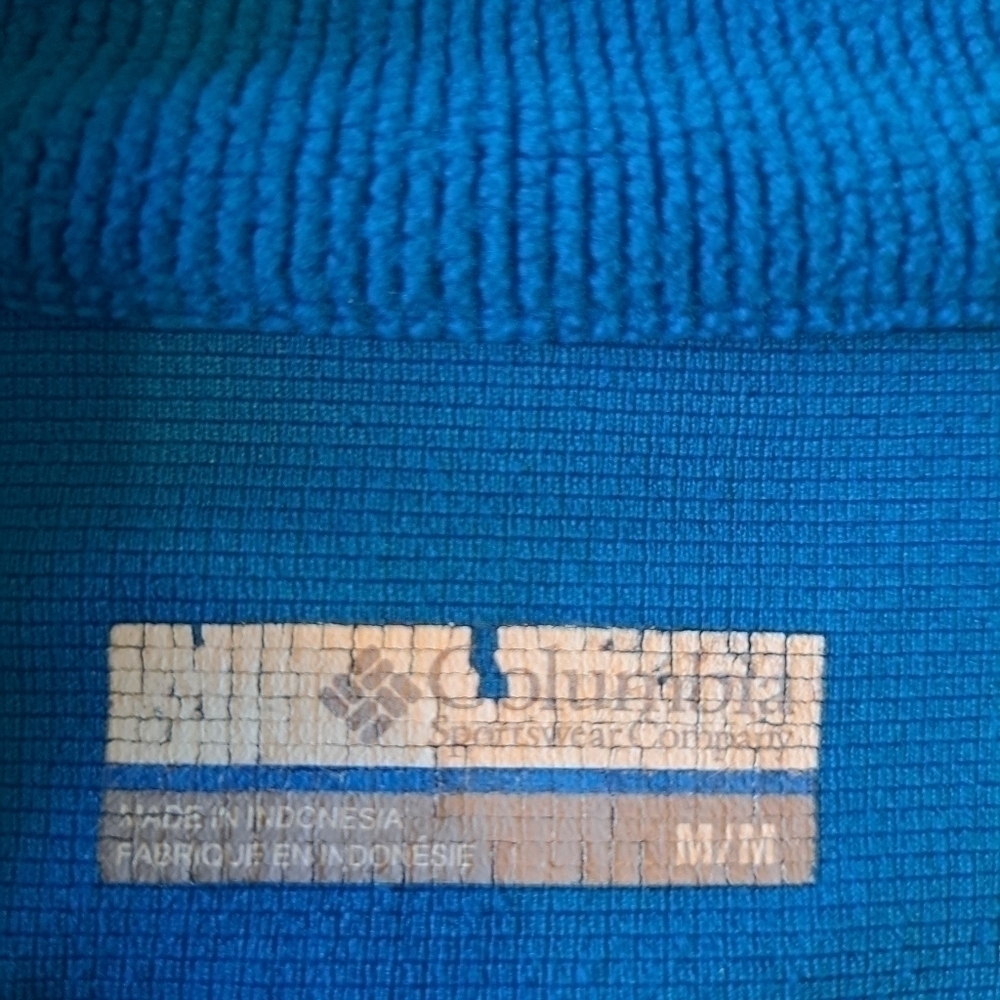 Columbia Women's 1/4 Zip Blue and Black Omni Wick Size Medium - Picture 8 of 11